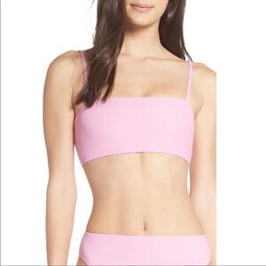 Something Navy Classic Swim Bandeau Top